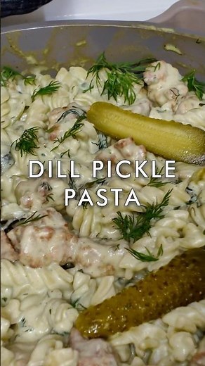 This protein packed pasta is dill-ightful 🥒