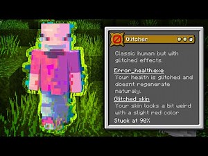 Minecraft Origins Mod: Glitcher (Custom Origin)