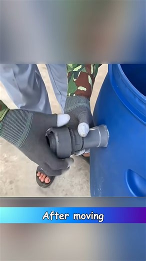 @cinecritichub on Instagram: "This Simple Siphon Hack Replaces Hours of Hard Labor 💧🤯 Tired of carrying water by hand, he built a smart siphon system using a barrel, valves, and gravity. Once primed, it transfers water automatically—no electricity, no effort, just physics doing the work. siphon system, water transfer hack, diy plumbing, gravity water system, siphon principle, smart irrigation, water management, homemade invention, engineering basics, clever solutions #smartideas #diyhacks #eng