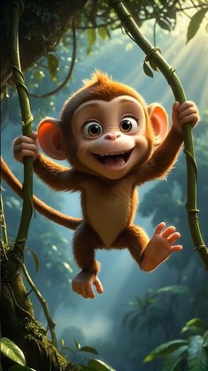 Mickey the Baby Monkey | Fun Learning Song for Kids | Full Video |@TheFrenchiesKidsChannel #monkey