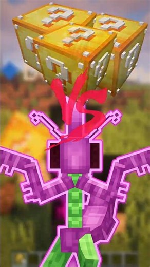Lucky blocks vs mantis boss #minecraft #shorts #bevii