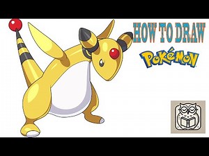 How to draw POKEMON Ampharos step by step