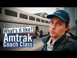 24 hours in Amtrak COACH CLASS - The Sunset Limited Train