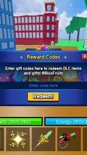 redeem code for 2x xp in blox fruits