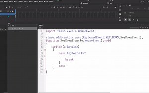 Animate如何实现键盘控制元件移动功能