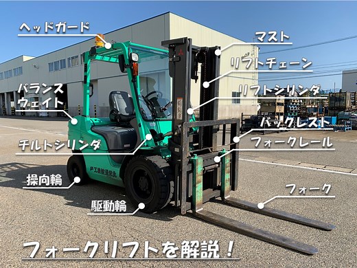 フォークリフトとは | 用語辞典 | 丸栄運輸機工株式会社
