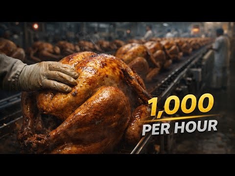 This Is How 1,000 Turkeys Are Made Every Hour