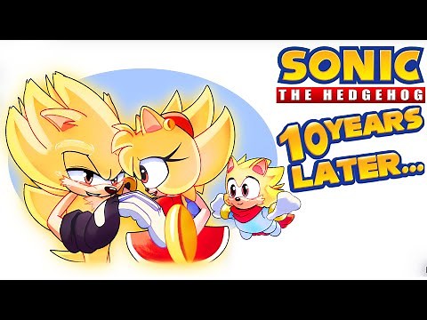 Super Family - Sonic 10 Years Later (Sonic x Amy (Sonamy) Comic Dub)