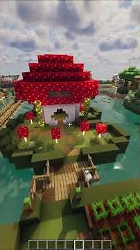 3 swamp village houses in Minecraft