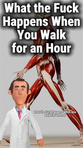 @chad.wellness | One hour. No gym. No excuses. Just you, your legs, and gravity fixing your whole damn system. Walk daily — it clears your mind, burns the... | Instagram