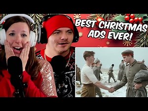 AMERICANS REACT TO THE BEST UK CHRISTMAS ADS EVER!