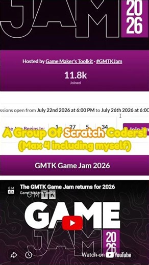 I NEED YOUR HELP! #scratch #code #gamejam