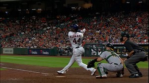 Alvarez leads Astros in 1st half