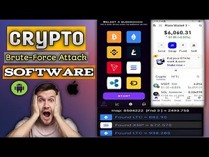 Crypto Wallet Brute-Force Attack Software🚀 || Crypto Wallet Cracker Tool📲 || #cryptorecovery