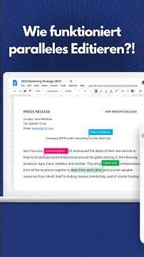 How does multi-user collaborative editing work in a single document?!