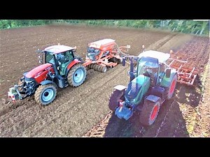 Déchaumage et semis de blé | FENDT | CASE | KUHN | GREGOIRE BESSON