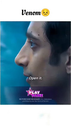 laugh every second on Instagram: "@asvin_rajput00 Movie Venom (2018) ✨ Keywords Symbiote, Marvel, Venom, Sci-Fi, Thriller, Riz Ahmed, Experiment, Life Foundation, Parasite, Host. 👁️ Video Description The video shows a high-stakes lab experiment at the Life Foundation. A scientist opens a containment unit, releasing a dark, liquid-like blue symbiote. The creature immediately latches onto a human volunteer, crawling up his leg and merging into his chest. While the man’s vitals initially hold stea