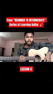 LESSON-5 #guitar #tutorial #guitarlessons #learning #series #youtube #shorts #music