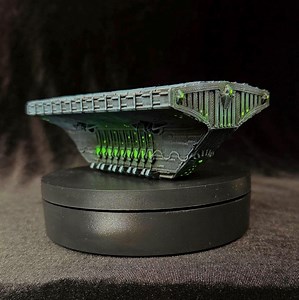 Alien Hive Tombship – Hand Painted Sci-fi Warship Replica – Dark Fleet Display Model – Destiny Inspired - Etsy UK