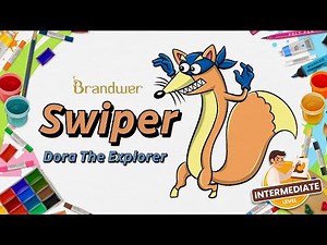 How to Draw Swiper from Dora the Explorer