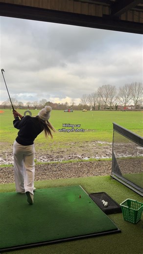 Hitting a Car with a Golf Shot: A Fun Driving Range Experiment