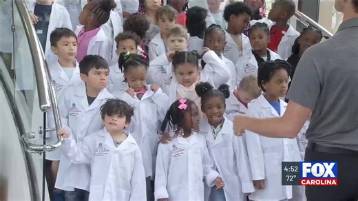 Kindergartners become 'doctors for a day' at USC School of Medicine Greenville