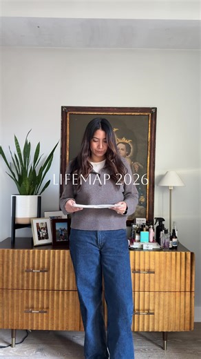 My annual #lifemap for 2026 This is how I plan my year and write my goals down. Here’s to my bravest year. 🤍 #goals #manifestation #dreambig #goalsetting