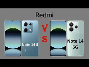 Redmi Note 14S VS Redmi Note 14 5G | Full comparison