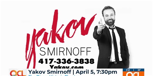 Legendary comedian Yakov Smirnoff to appear at Dixon Historic Theatre