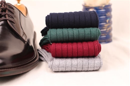 Merino Wool Ribbed Dress Socks: Soft Mid-calf Winter Socks - Etsy Canada