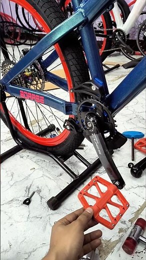 Custom Build MTB Stunt Cycle 1X Chain Guide #stunt #cycle