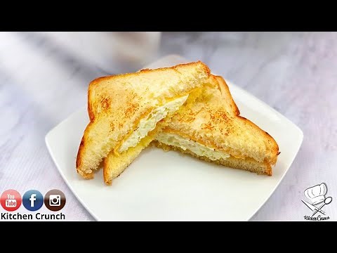 How to Cook an Egg in the Microwave for a Sandwich | Easy Egg Sandwich