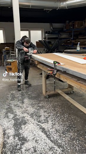 Part 2: OVAL EPOXY table #wood #epoxy #router