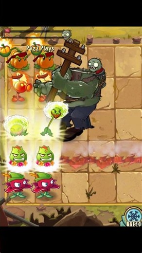 Dandelion & Red Stinger Vs. Pvz1 Gargantuar / Plants Vs. Zombies 2