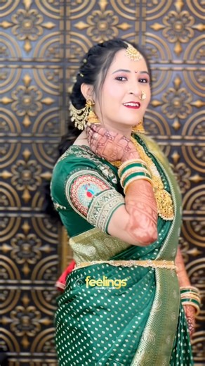 Traditional Marathi Look | Hd Look #beautifulbride