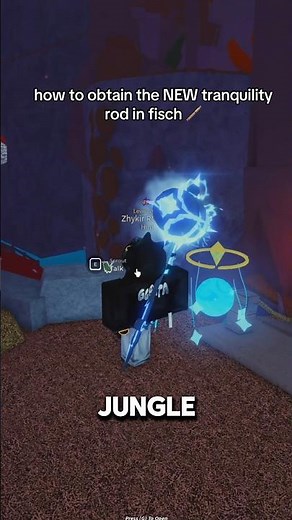 How To Get The New Tranquility Rod In Fisch 🪈 #fisch #roblox #update