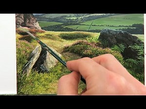 #17 Landscape Oil Painting | Time Lapse