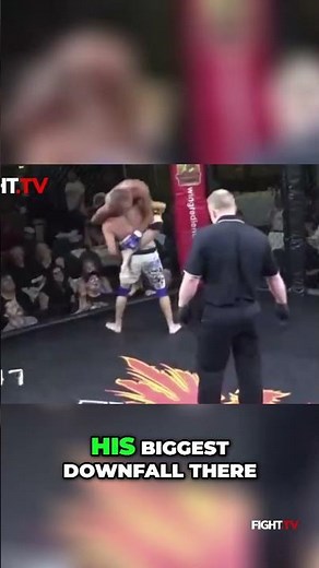 MMA Fighter's Brutal Slam & Leg Lock: Travis's Epic Fight! #shorts