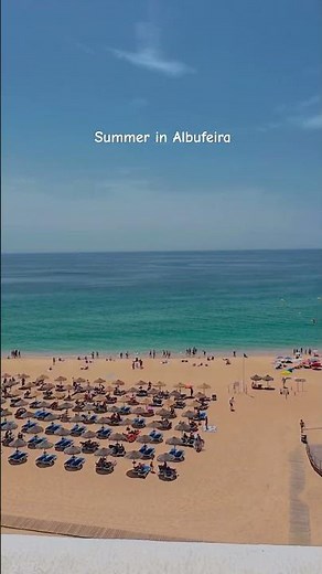 Summer in Albufeira | Portugal’s Beach Paradise #Shorts
