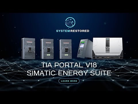TIA Portal: SIMATIC Energy Suite Live Demo - Automatic and efficient energy monitoring