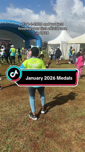 Celebrating Your First Race Medals of 2026