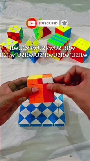 5by5 rabiks cube solve party 🤯 l #cube #shortstutorial #video