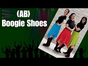 Boogie Shoes Line Dance (demo & count)