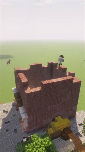 Corner shop! #minecraft #minecraftbuilding