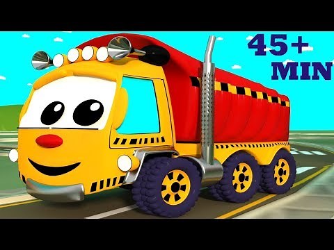 Rhymes Compilation with The Wheels on the Truck Shapes Train ABC Song & Other Preschool Rhymes