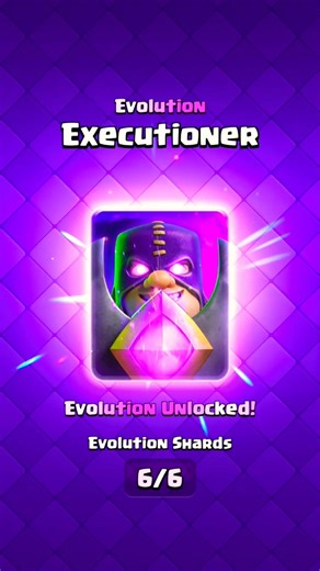I Unlocked the Evolution Executioner in Clash Royale