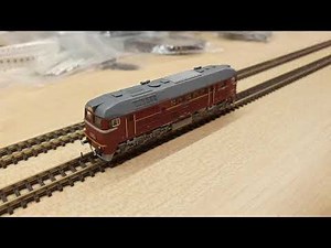 Zmodell 99120 - DR BR 120 diesel locomotive in Z scale 1:220