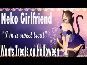 Neko Girlfriend wants Treats for Halloween 💜 [Trick or Treat] [Cat Girl] [Roleplay]🧡
