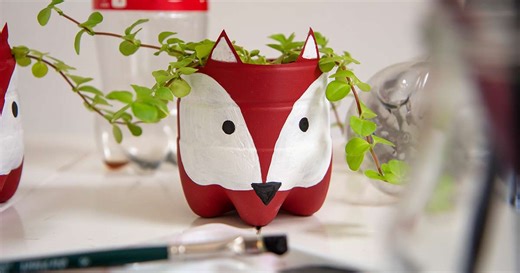 34 ideias de vasos DIY criativos com materiais reciclados