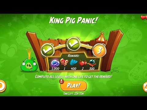Angry Birds 2 - King 👑 Pig Panic !